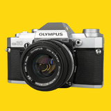 Olympus OM30 Vintage 35mm Film Camera w/ 50mm f/1.8 Lens