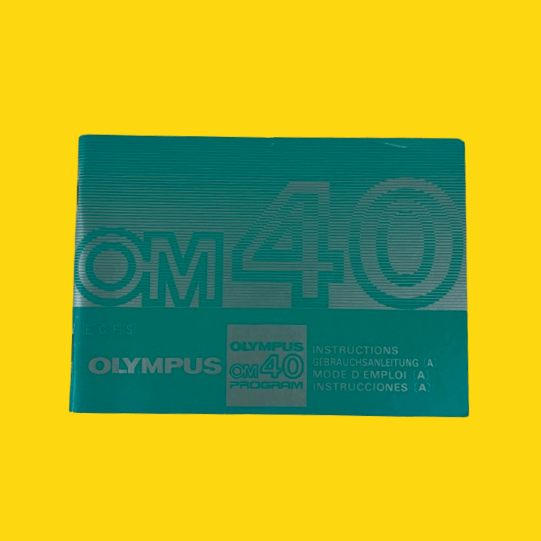 Olympus OM40 Original Instructions