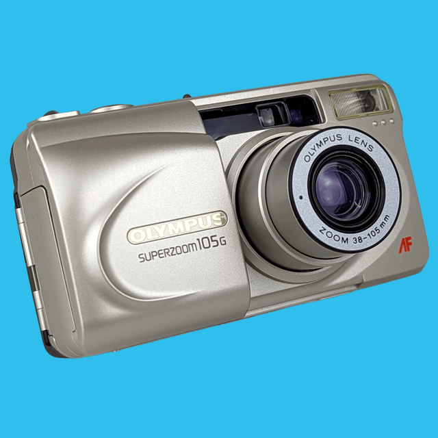 【動作確認済み】OLYMPUS SUPERZOOM 105G オリンパス スーパーズーム 105G 35mm フィルム カメラ ポイント