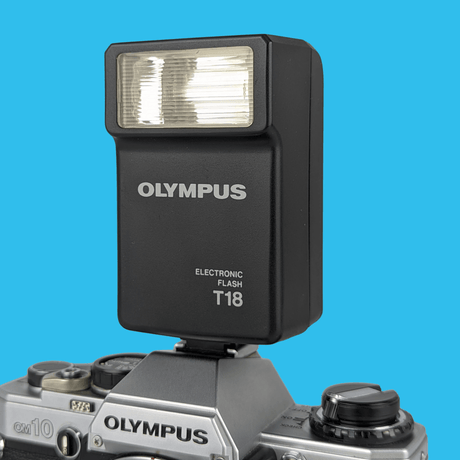 Olympus T18 External Flash Unit for 35mm Film Camera