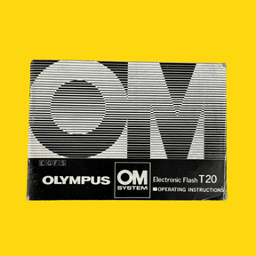 Olympus T20 Electronic Flash Original Instructions