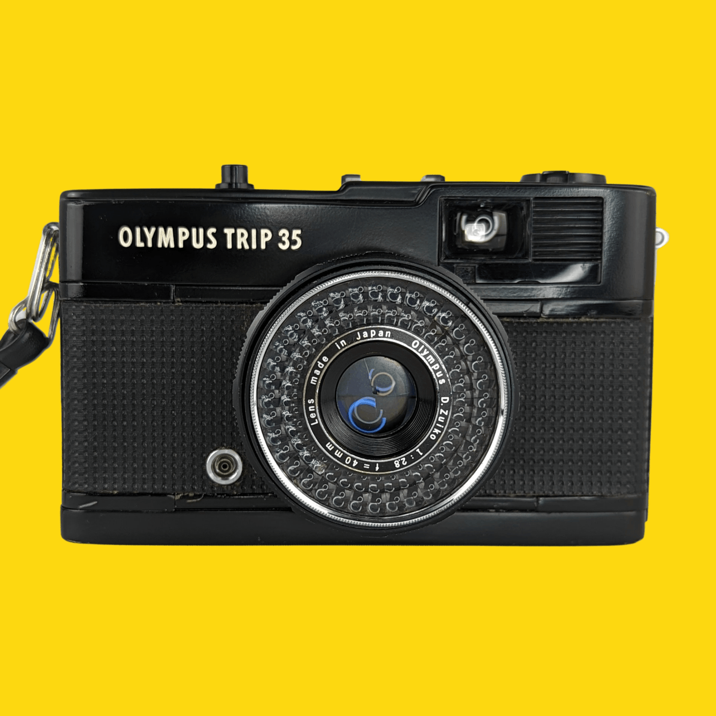 Olympus Trip 35 Black Point and Shoot 35mm Film Camera