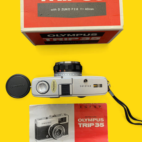 Olympus Trip 35 Film Camera with Original Box