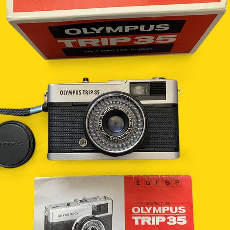 Olympus Trip 35 Film Camera with Original Box