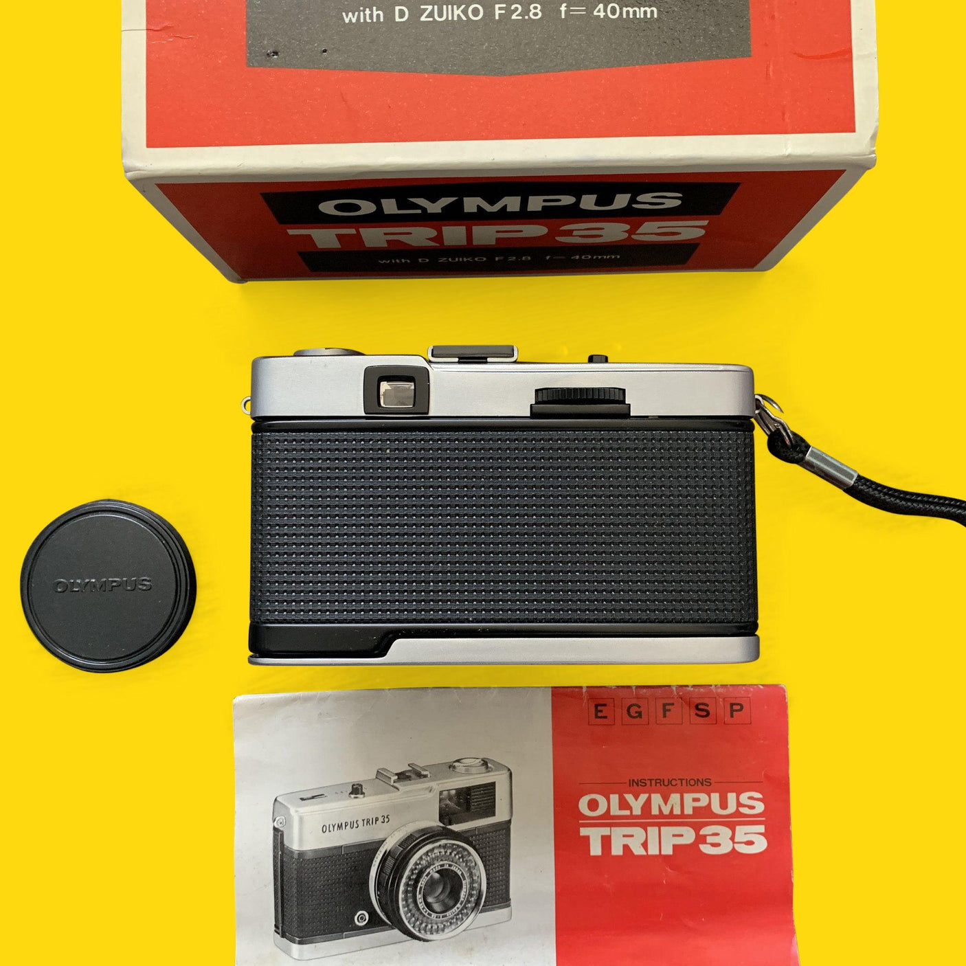 Olympus Trip 35 Film Camera with Original Box