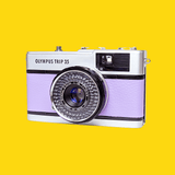 Olympus Trip 35 Lilac Point and Shoot 35mm Film Camera