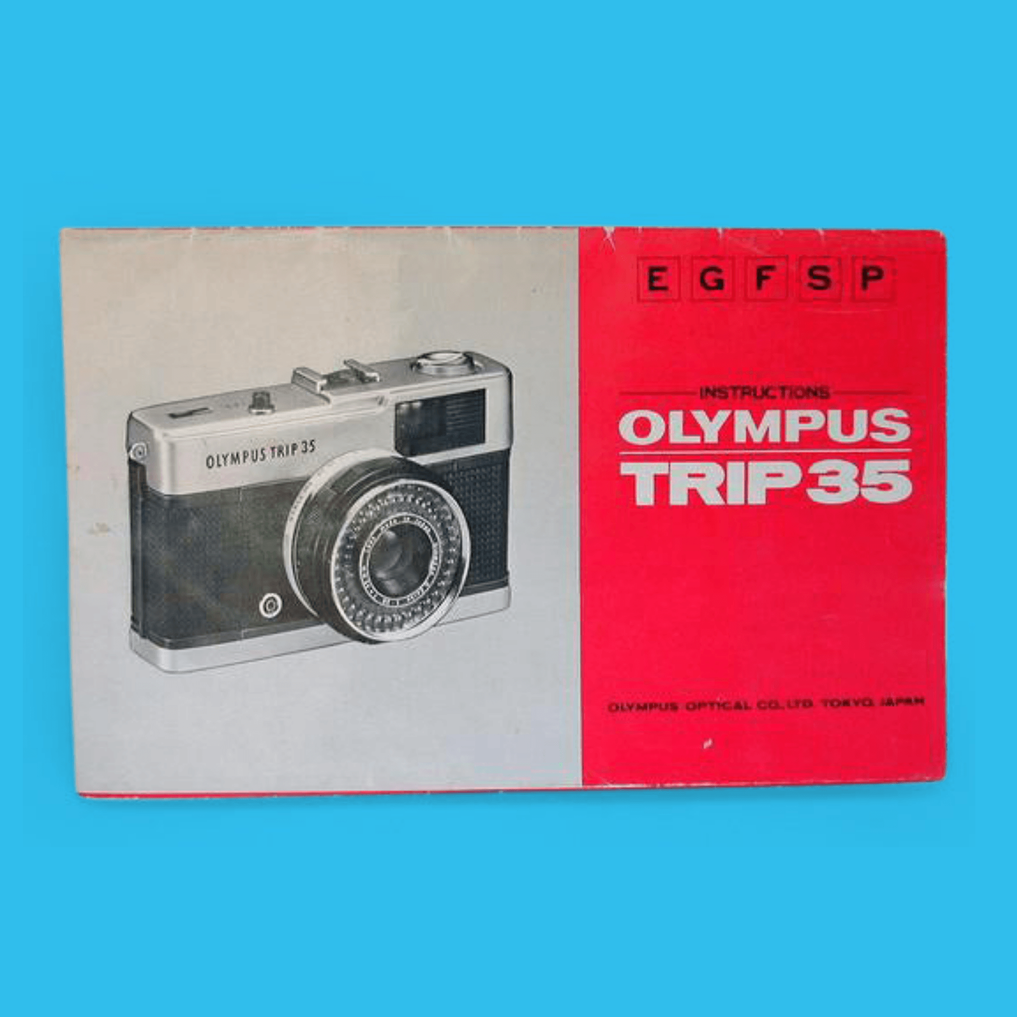 オリンパス trip35 説明書のコピー - フィルムカメラ