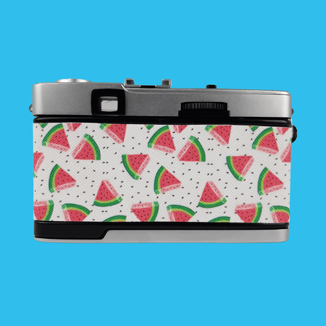 Olympus Trip 35 Watermelon Leather Point and Shoot 35mm Film Camera