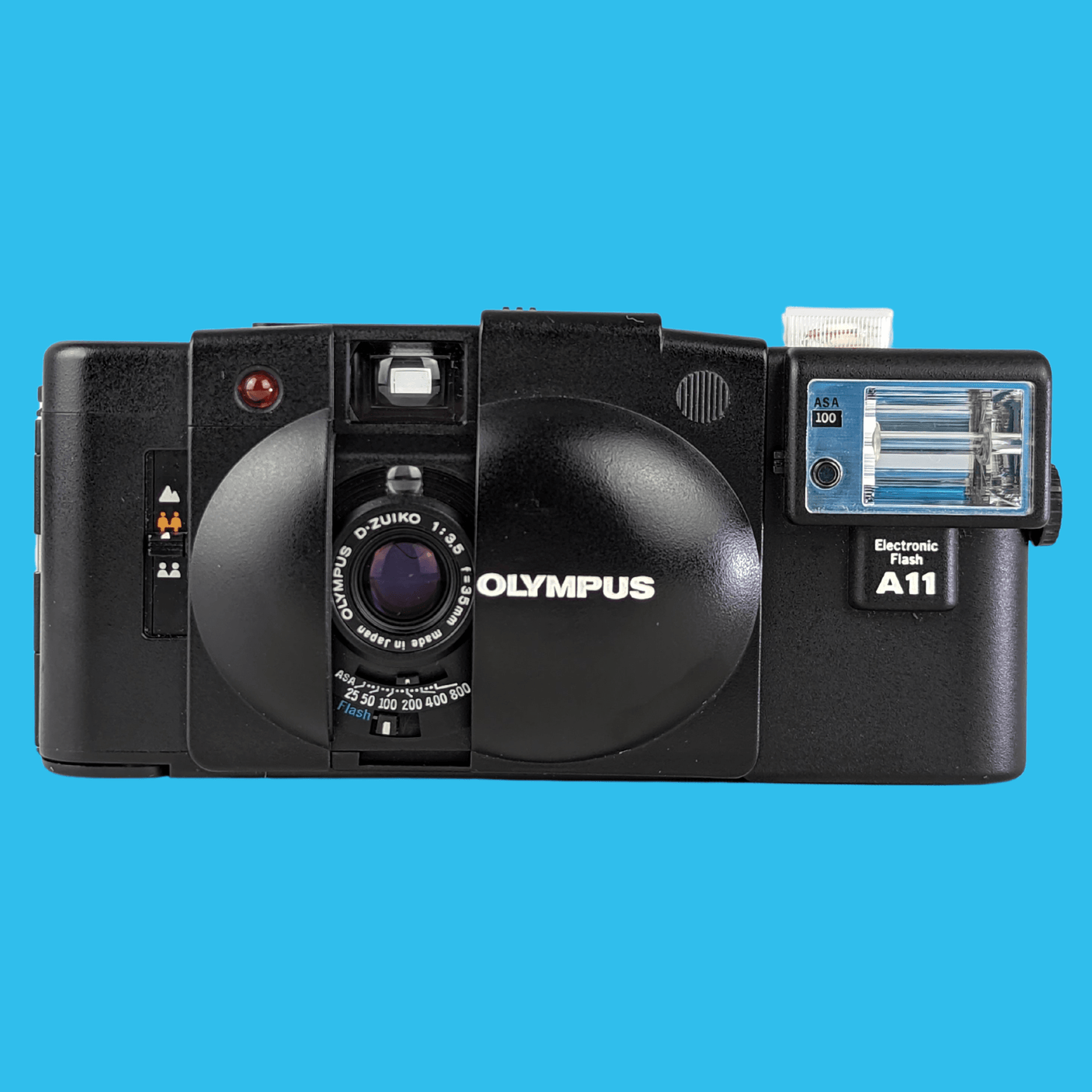 希少 OLYMPUS XA + A11 セット フィルムカメラ 元箱付 動作品やさしい使い方