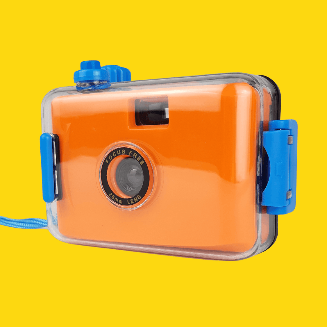 Orange Underwater Focus Free 35mm Film Camera – Film Camera Store