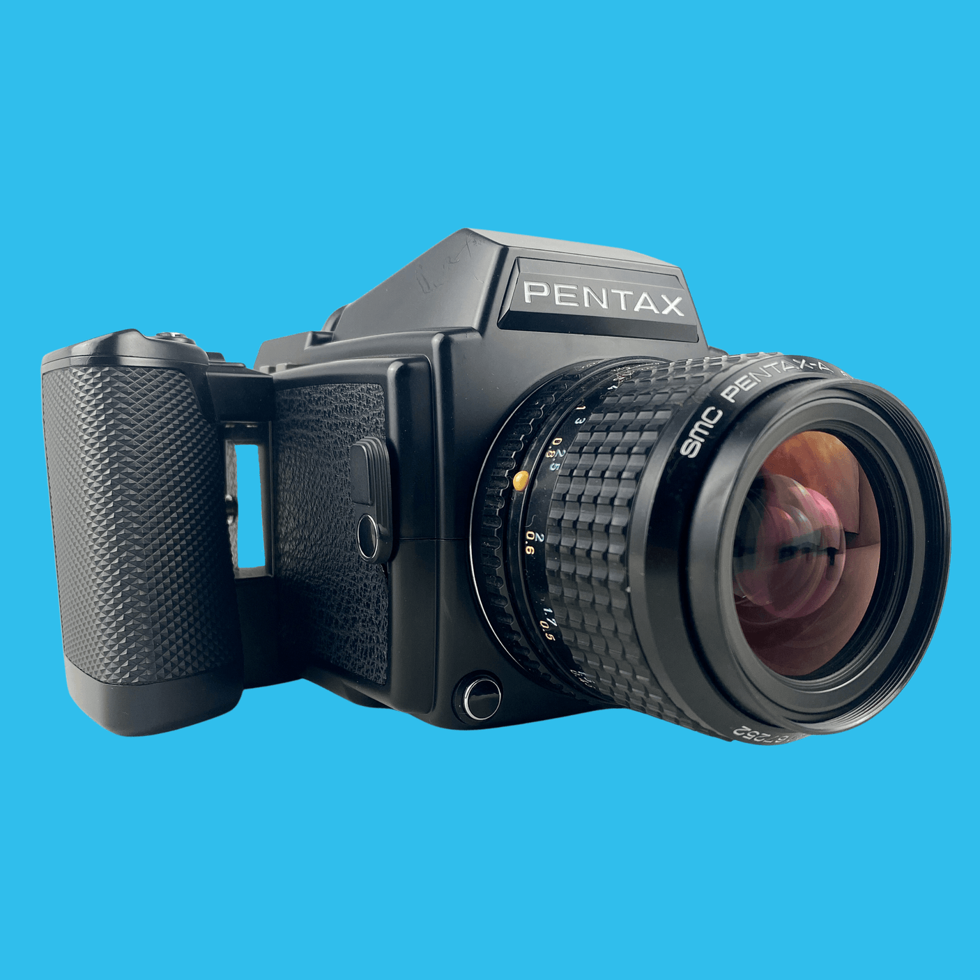 Pentax 645 With 55mm F2.8 Lens. 6X4.5 Medium Format Film Camera.