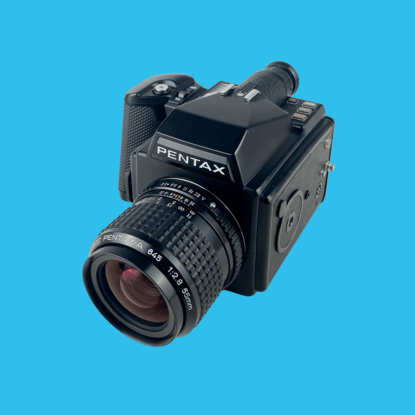 Pentax 645 With 55mm F2.8 Lens. 6X4.5 Medium Format Film Pentax 645 With 55mm F2.8 Lens. 6X4.5 Medium Format Film