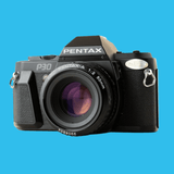 Pentax P 30 Vintage SLR 35mm Film Camera with f1.2 50mm Prime Lens