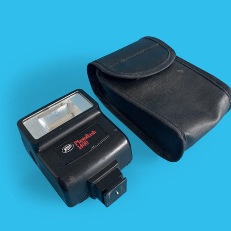 Photoflash 1400 External Flash Unit for 35mm Film Camera