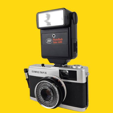 Photoflash 1600 External Flash Unit for 35mm Film Camera