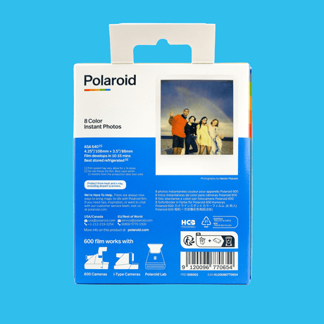 Polaroid Originals 600 Colour Instant Film 8 shots.