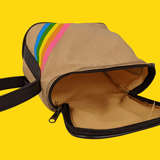 Polaroid Rainbow Stripe Fabric Camera Bag