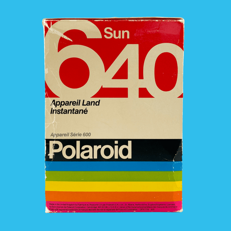 Polaroid Sun 640 Instant Film Camera (Boxed)