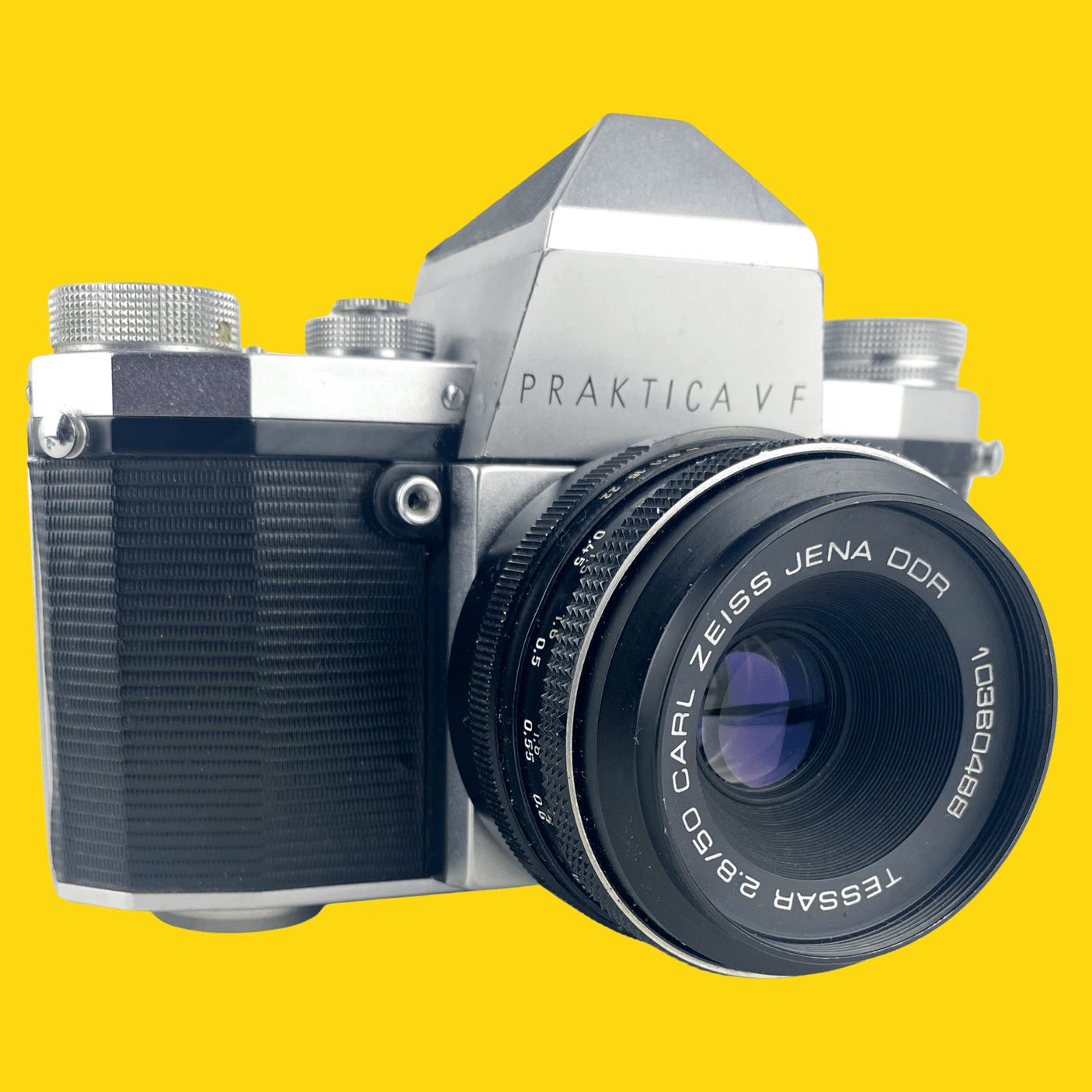 Praktica VF Vintage Metal 35mm SLR Film Camera with Prime Lens