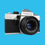 Praktica Vintage Metal 35mm SLR Film Camera with Prime Lens