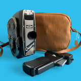 Quarz 8mm Movie Cine Camera with Leather Case