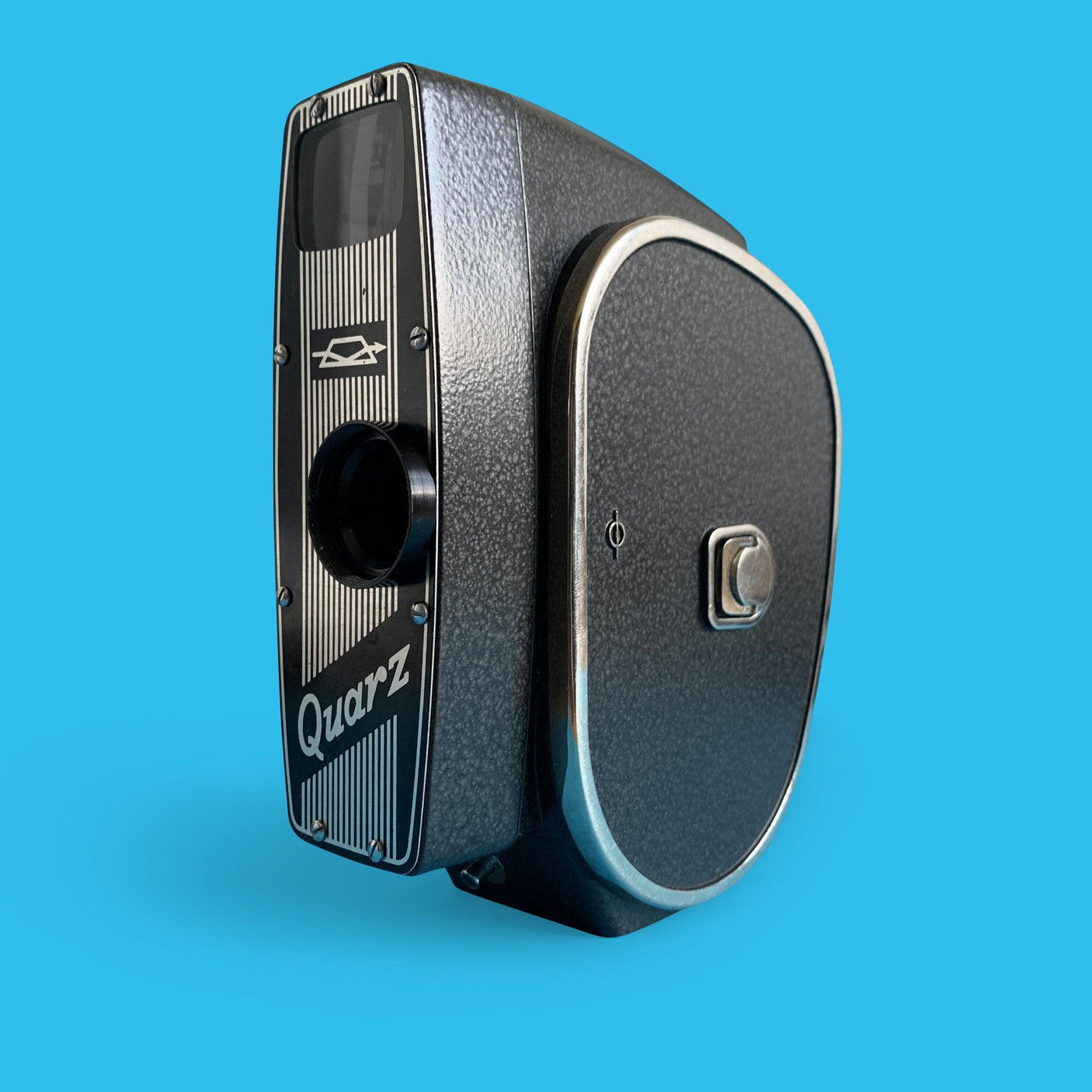 Quarz 8mm Movie Cine Camera with Leather Case