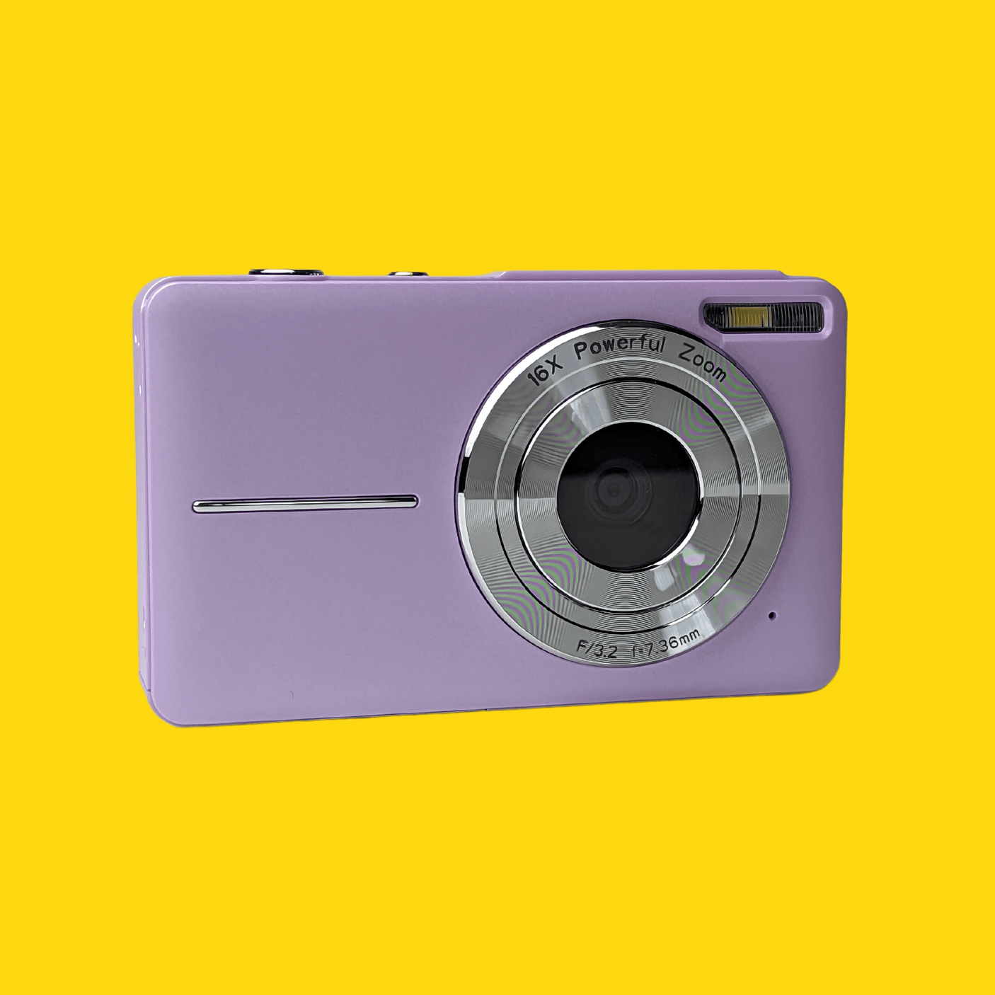 Retro Purple Compact Digital Camera - Digicam