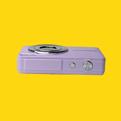 Retro Purple Compact Digital Camera - Digicam