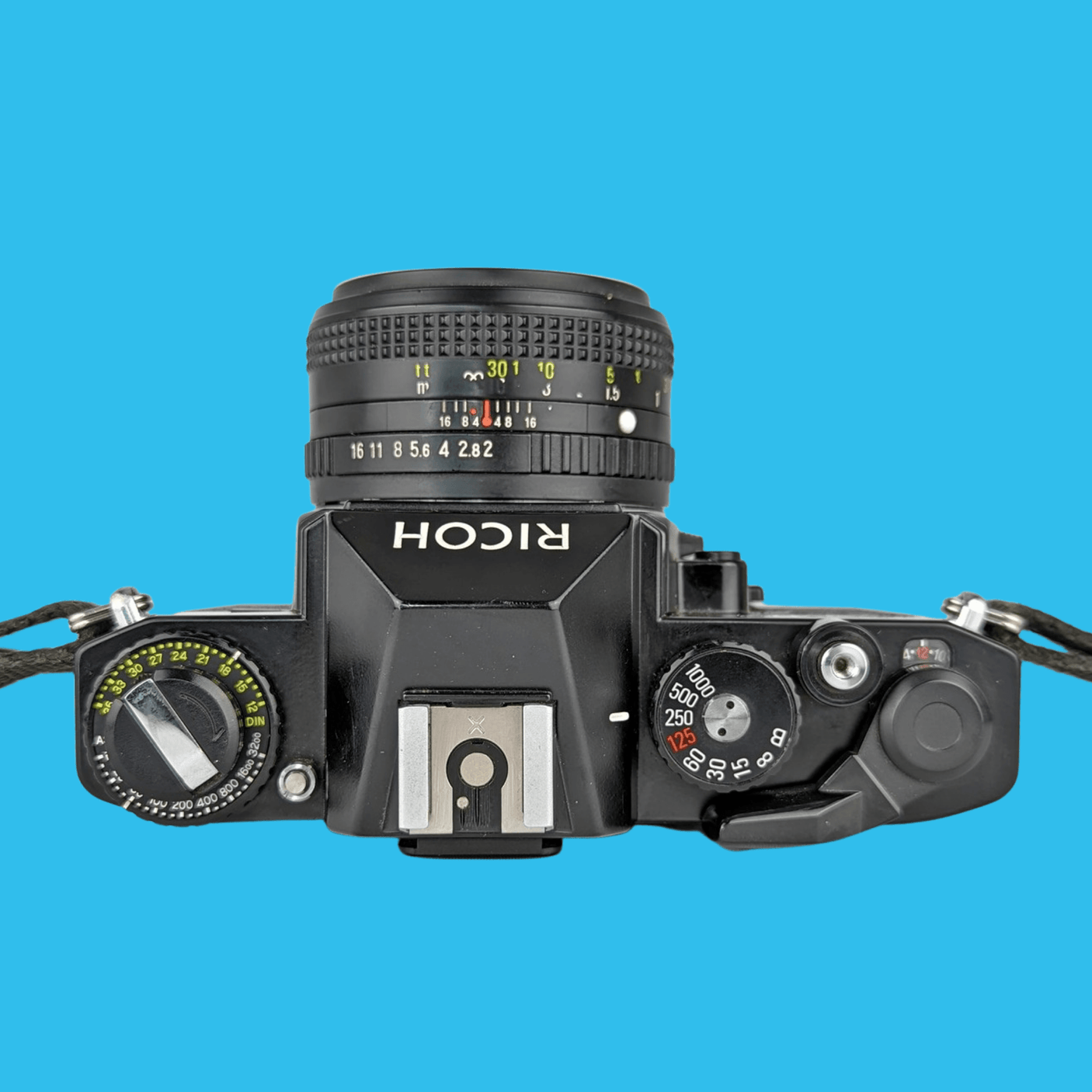 Ricoh KR-5 Super Vintage SLR 35mm Film Camera with 50mm Prime Lens