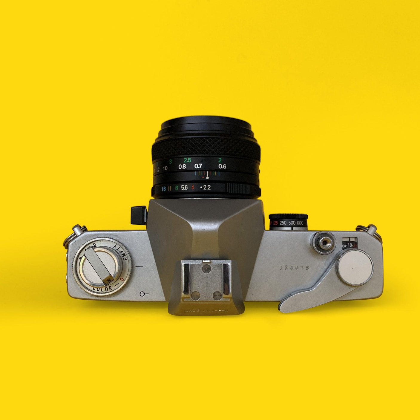 Ricoh SingleX TLS 35mm Film Camera with f/2.2 55mm Lens