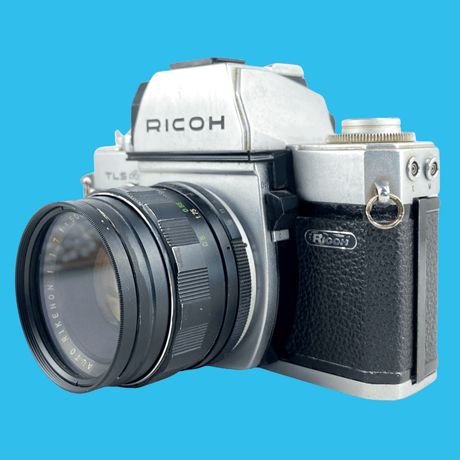 Ricoh TLS401 SLR 35mm Film Camera With Rikenon 50mm F1.7 Lens