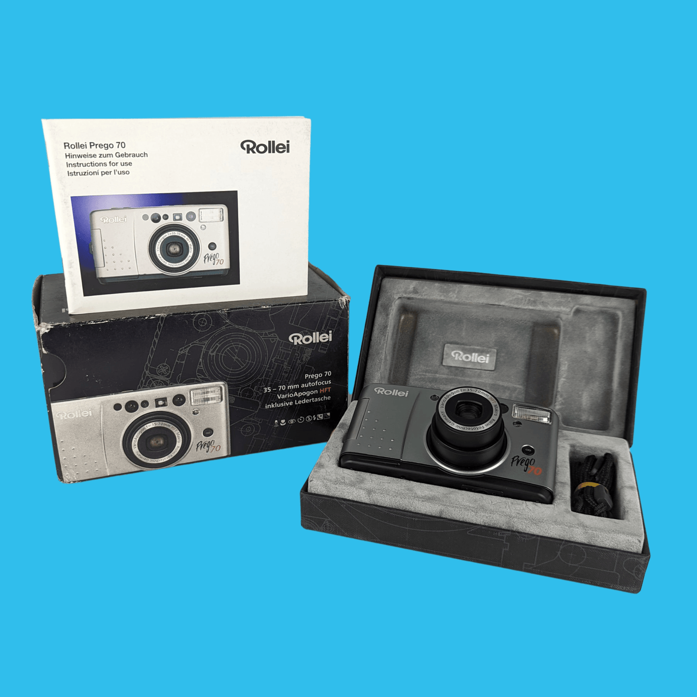 新品 - Rollei Prego 70 35mm フィルム カメラ ポイント アンド 新品 - Rollei Prego 70 35mm フィルム カメラ ポイント アンド