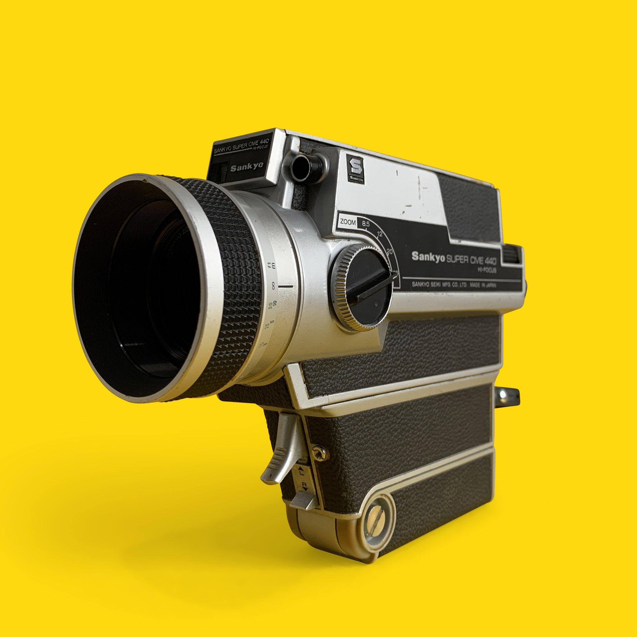 Sankyo Super 8 CME 440 Hi-Focus Movie Cine Camera – Film