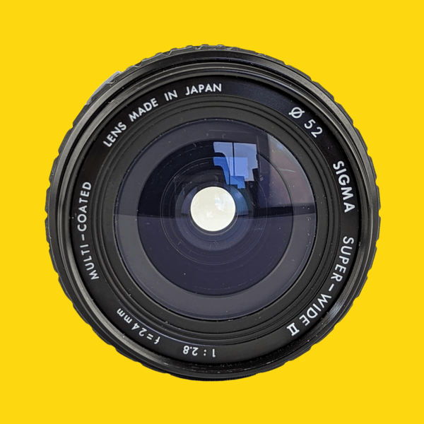 Sigma Super Wide ii 24mm f/2.8 Camera Lens – Film Camera Store