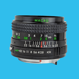 Sirius MC Automatic 28mm f/2.8 Camera Lens