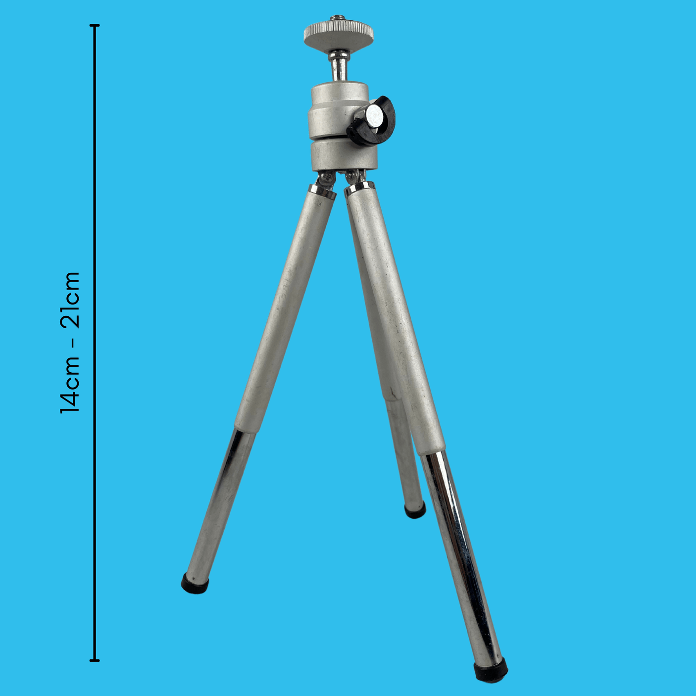 Pequeño Trípode Plateado 14cm - 21cm – Film Camera Store