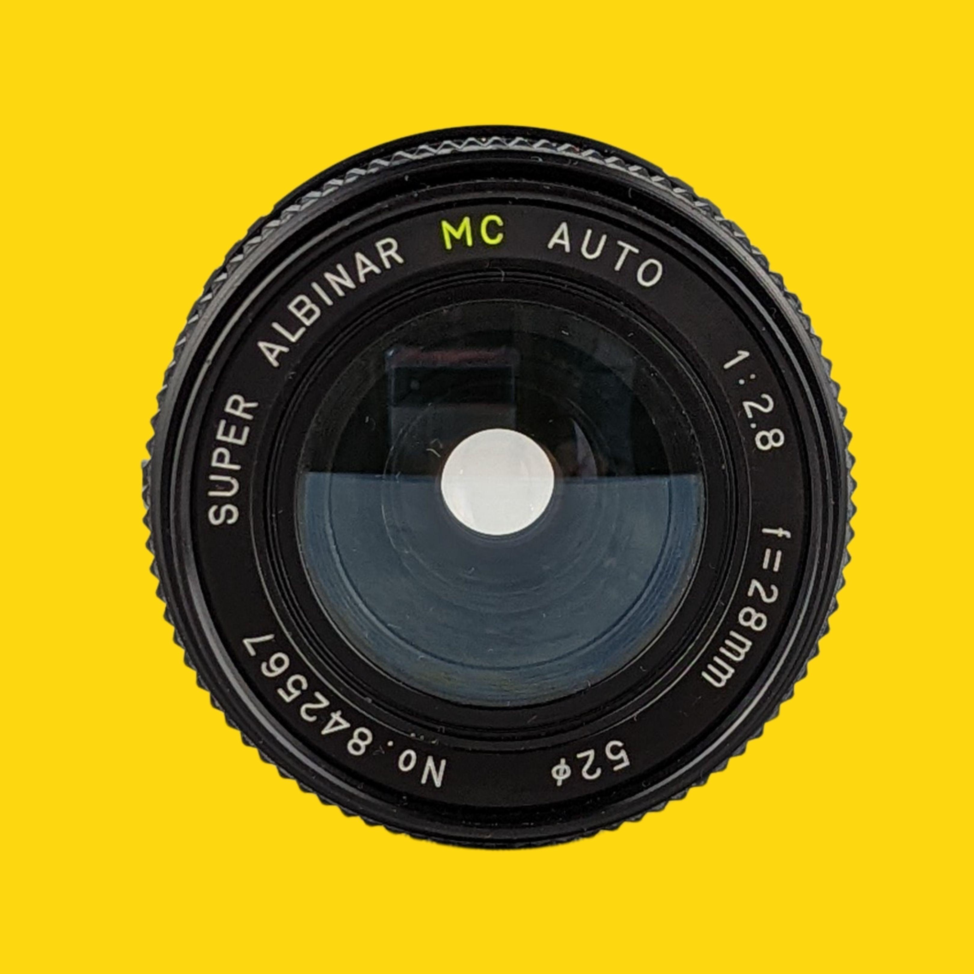 Super Albinar 28mm f/2.8 Camera Lens – Film Camera Store