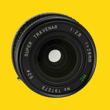 Travenar 28mm f/3.5 Camera Lens