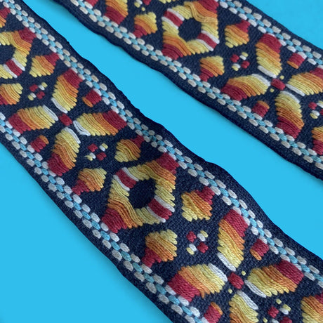 Vintage Aztec SLR Camera Strap