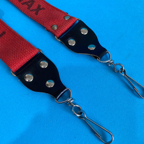 Vintage Pentax Red SLR Camera Strap