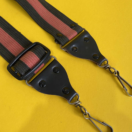 Vintage Red & Black SLR Camera Strap