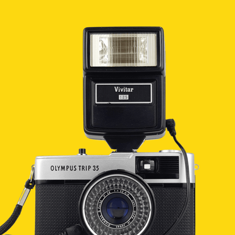 Vivitar 125 External Flash Unit for 35mm Film Camera