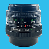 Vivitar 24mm F2.8 Lens.