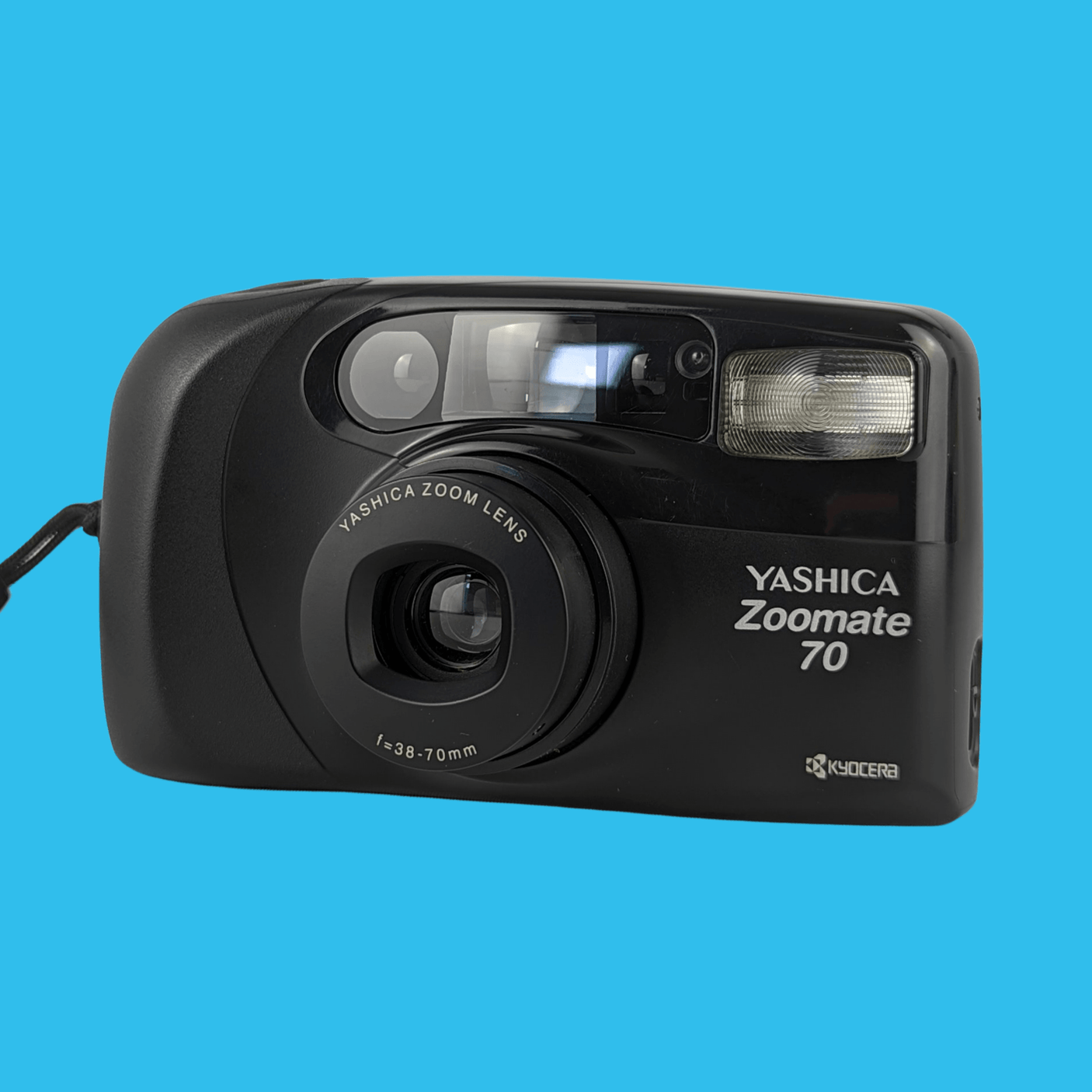 Yashica Zoomate 70 35mm Film Camera Point and Shoot