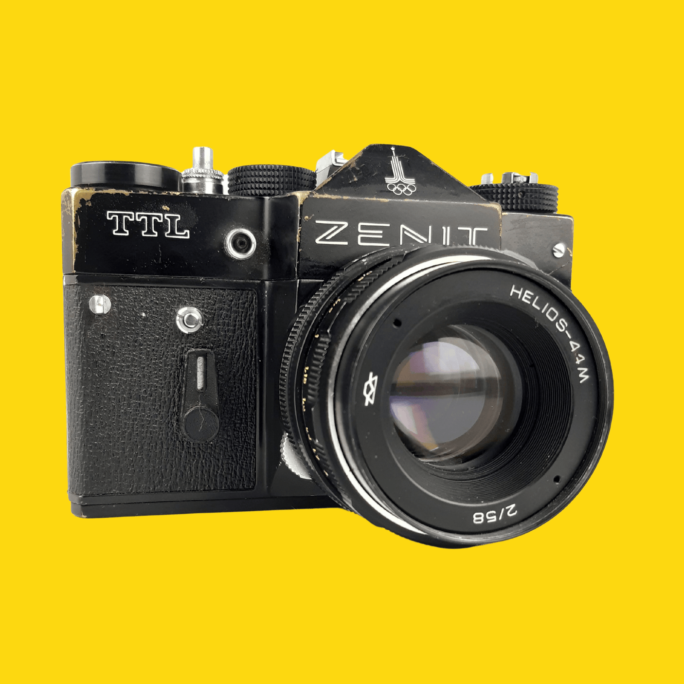 Zenit TTL Black 35mm SLR Film Camera