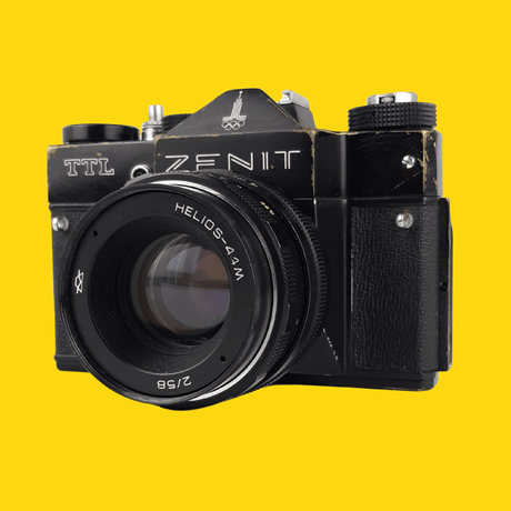 Zenit TTL Black 35mm SLR Film Camera