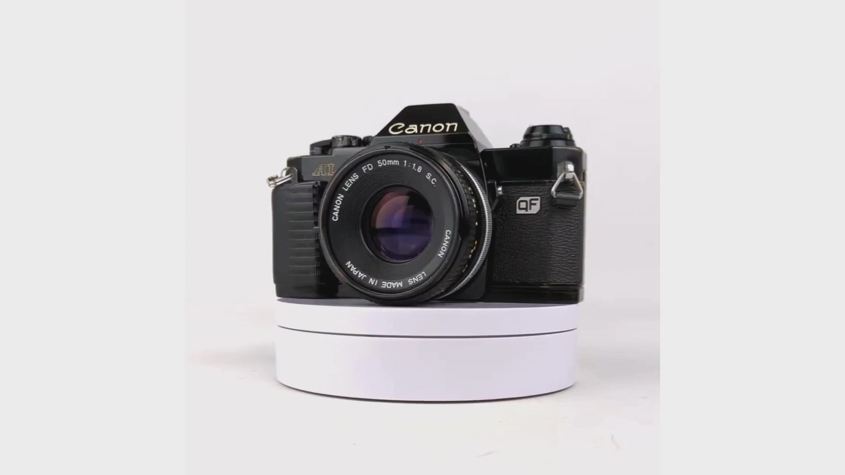 Canon AL-1 35mm SLR Film Camera with Canon Prime Lens - Film Camera Store