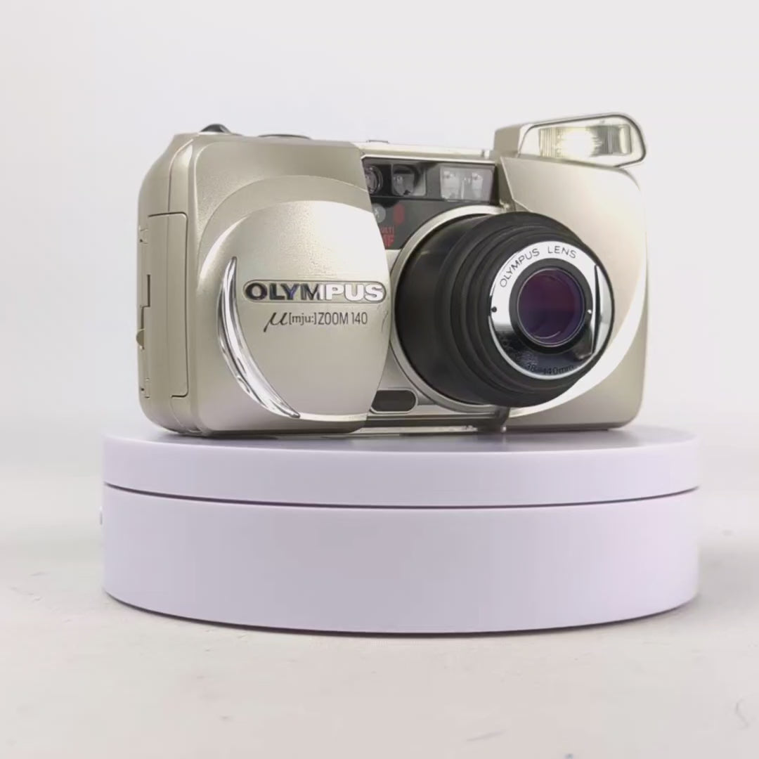 Olympus Mju Zoom 140 35mm Film Camera Point & Shoot – Film Camera 