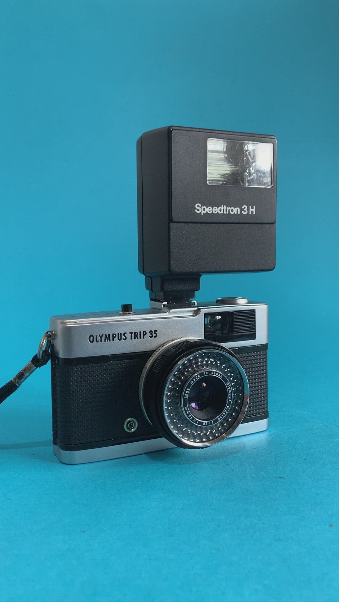 Speedtron 3H 35mm フィルム カメラ用外部フラッシュ ユニット