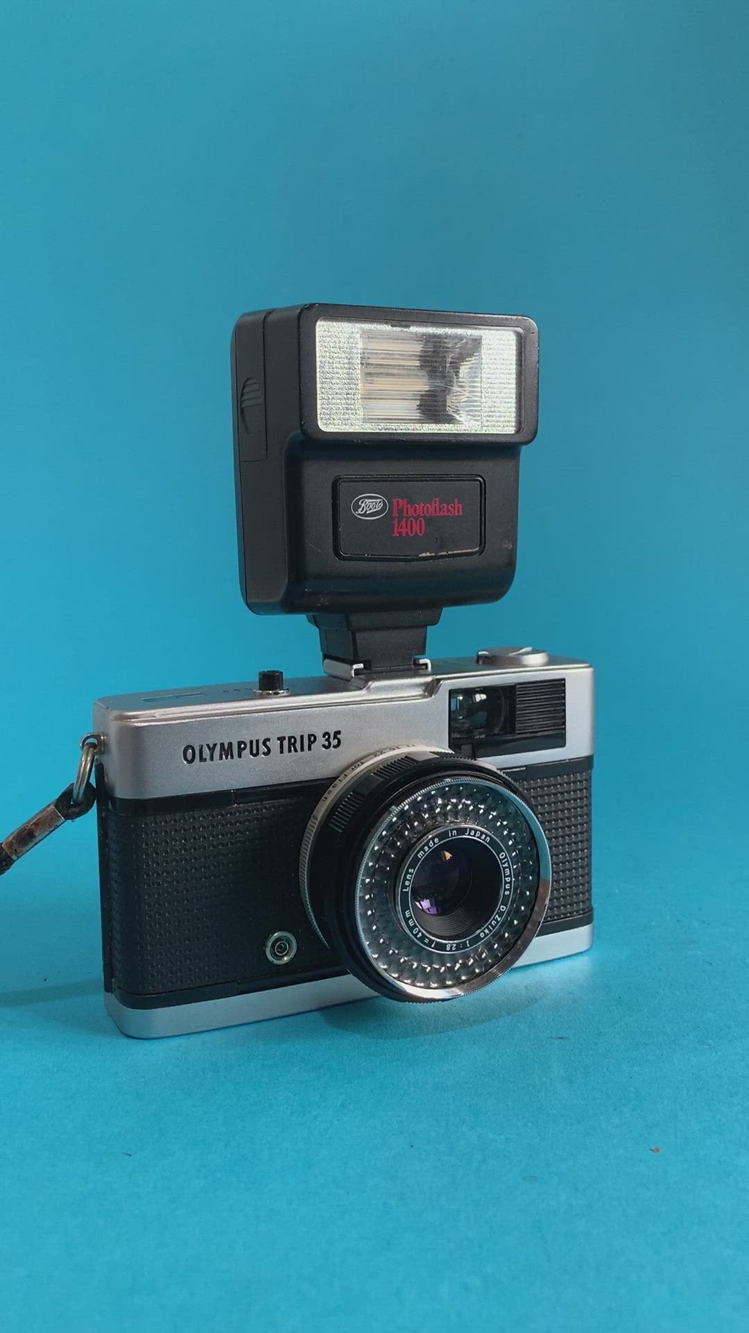 Photoflash 1400 External Flash Unit for 35mm Film Camera - Film Camera Store